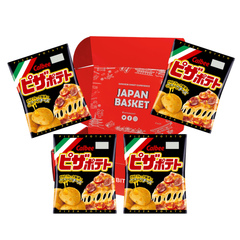 Japanese Calbee Pizza Potato - Japanbasket Box Edition