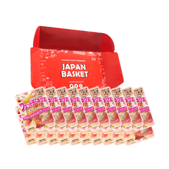 Japanese Bourbon Fettucine Gummy Tea Flavor - Japanbasket Box Edition