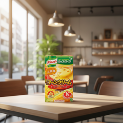 Japanese Knorr Cup Soup Corn Cream | Japanbasket Box Edition