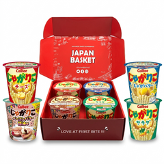 Calbee Jagarico Snack Assortment: Japanese Crispy Potato Snacks, Savory Snack Bundle