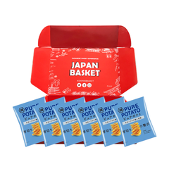 Japanese Koikeya Pure Potato Chips, Okhotsk Salt And Rock Salt | Japanbasket Box Edition