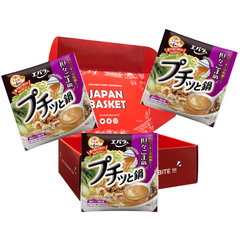 Japanese Ebara Foods Petit & Pot with Sesame Pot - 3 Pieces Japanbasket Box Edition