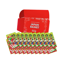 Traditional Japanese Nobel Confectionery Super Mario Gummy Coke & Melon Soda | Japanbasket Box Packaging