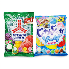 Asahi Mitsuya Cider Candy and Lion Janjaka Soda Party Favors Candy Box