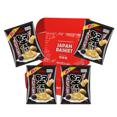 Japanese Calbee Kataage Hard-Fried Potato Chips, Black Pepper Flavor | Japanbasket Box Edition