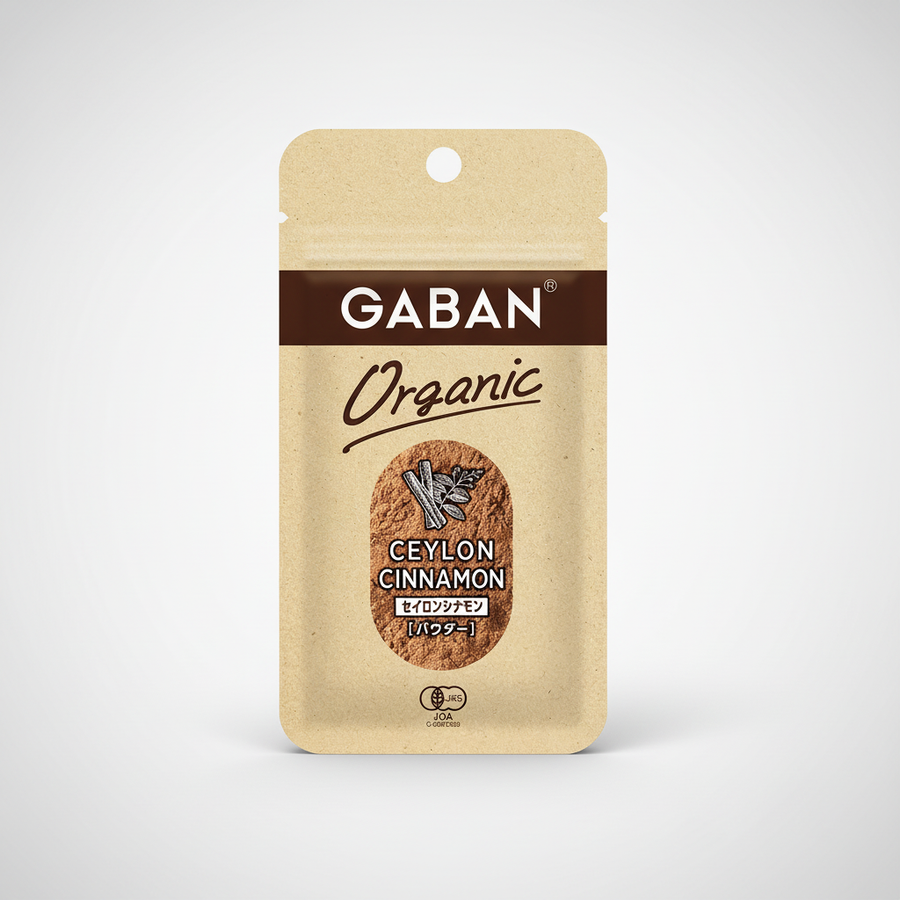 Japanese GABAN Organic Ceylon Cinnamon Powder - Japanbasket Box Edition
