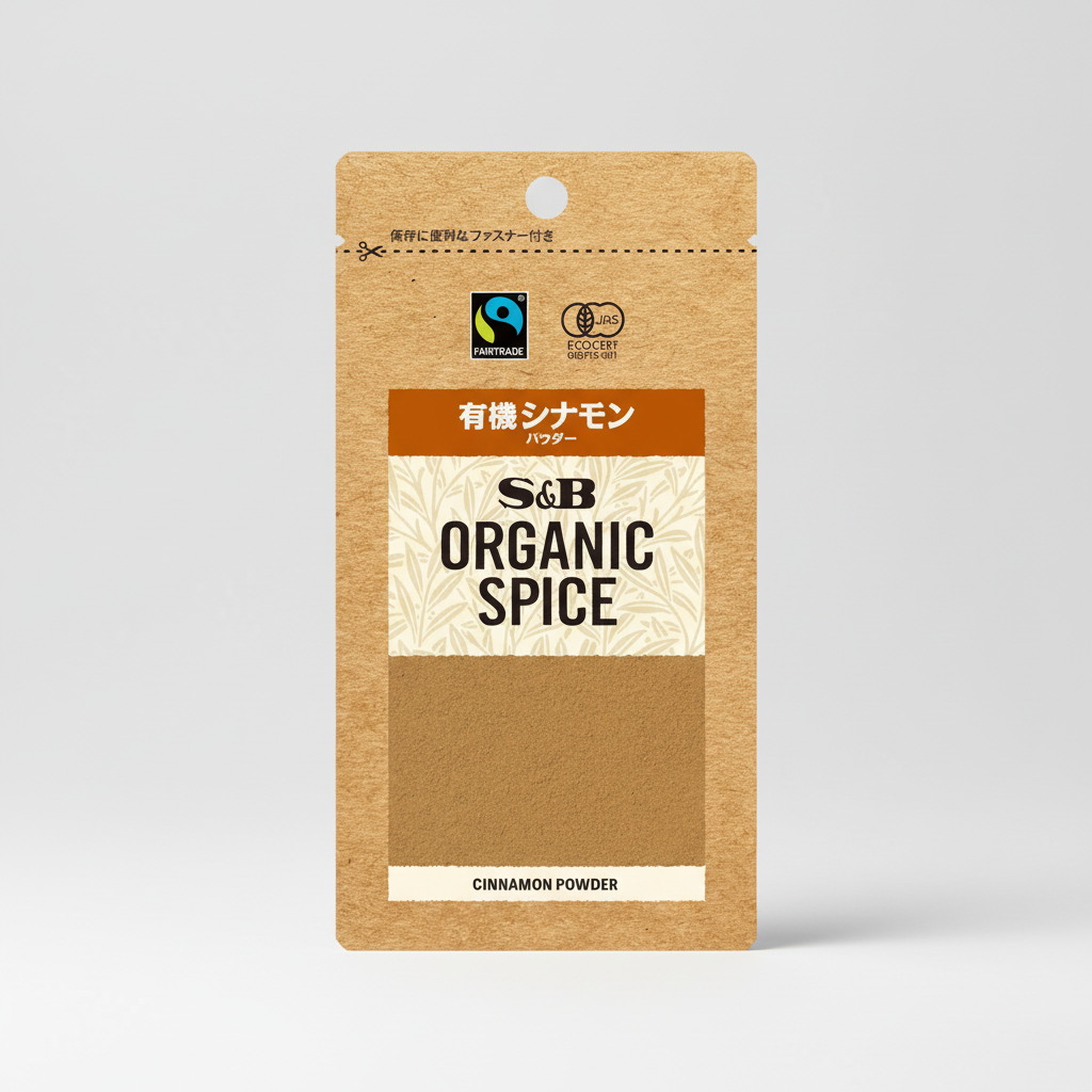 Japanese SB Foods Organic Spice Organic Cinnamon | Japanbasket Box Edition