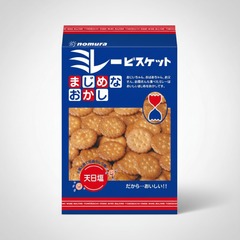 Traditional Japanese Nomura Serious Millet Biscuit - Japanbasket Box Packaging