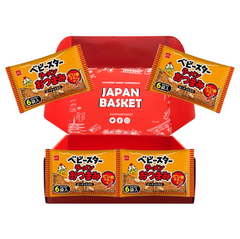 Japanese Baby Star Ramen Snacks, Spicy Chicken Flavor | Japanbasket Box Edition