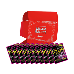 Premium Kabaya Tough Gummy Gray Punch - Japanbasket Box for Family Use
