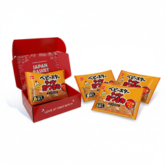 Japanese Baby Star Ramen Snacks, Spicy Chicken Flavor | Japanbasket Box Edition