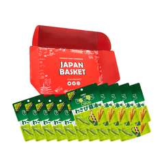 Traditional Japanese Calbee Jagariko Spicy Guy Wasabi Soy Sauce Flavor | Japanbasket Box Packaging
