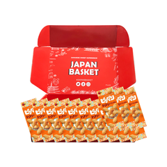 Traditional Japanese Bourbon Peeparis, Peanut Flavor | Japanbasket Box Packaging