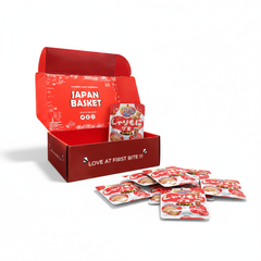 Japanese Bourbon Shrimo with Gummy Cola Flavor | Japanbasket Box Edition