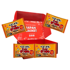 Japanese Baby Star Ramen Snacks, Spicy Chicken Flavor | Japanbasket Box Edition