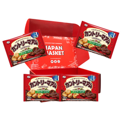 Traditional Japanese Fujiya Country Maam Vanilla & Cocoa | Japanbasket Box Packaging