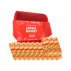 Traditional Japanese Bourbon Peeparis, Peanut Flavor | Japanbasket Box Packaging
