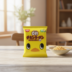 Japanese Nissin Foods Chicken Ramen, Light Flavor | 10 Packs Japanbasket Box Edition