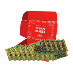 Traditional Japanese マネケン 深み京抹茶ワッフル - Japanbasket Box Packaging