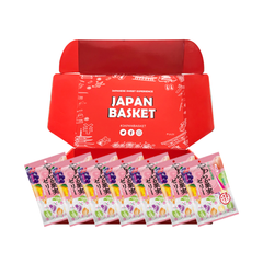 Japanese Nobel Confectionery Strawberry Jelly - Japanbasket Box Edition
