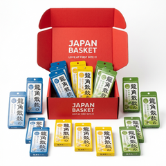 Ryukakusan Throat Candy Honey Lemon Matcha Herb Tablets Refreshing Mint