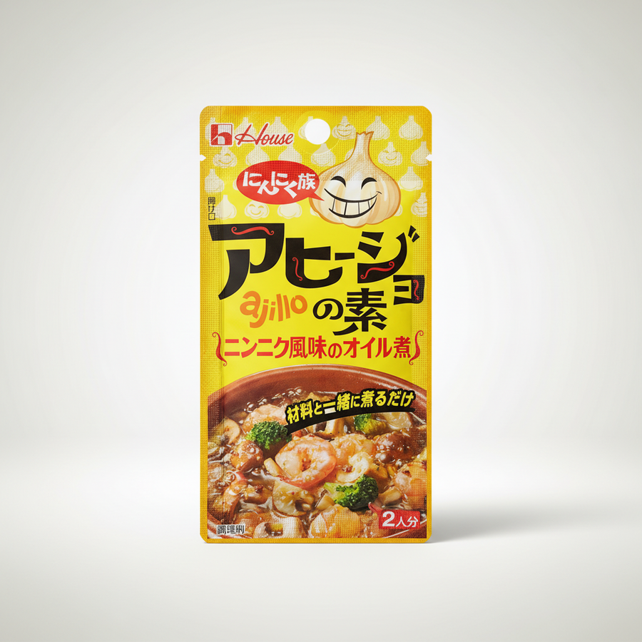 Traditional Japanese House Garlic Ahijo no Elements | Japanbasket Box Packaging