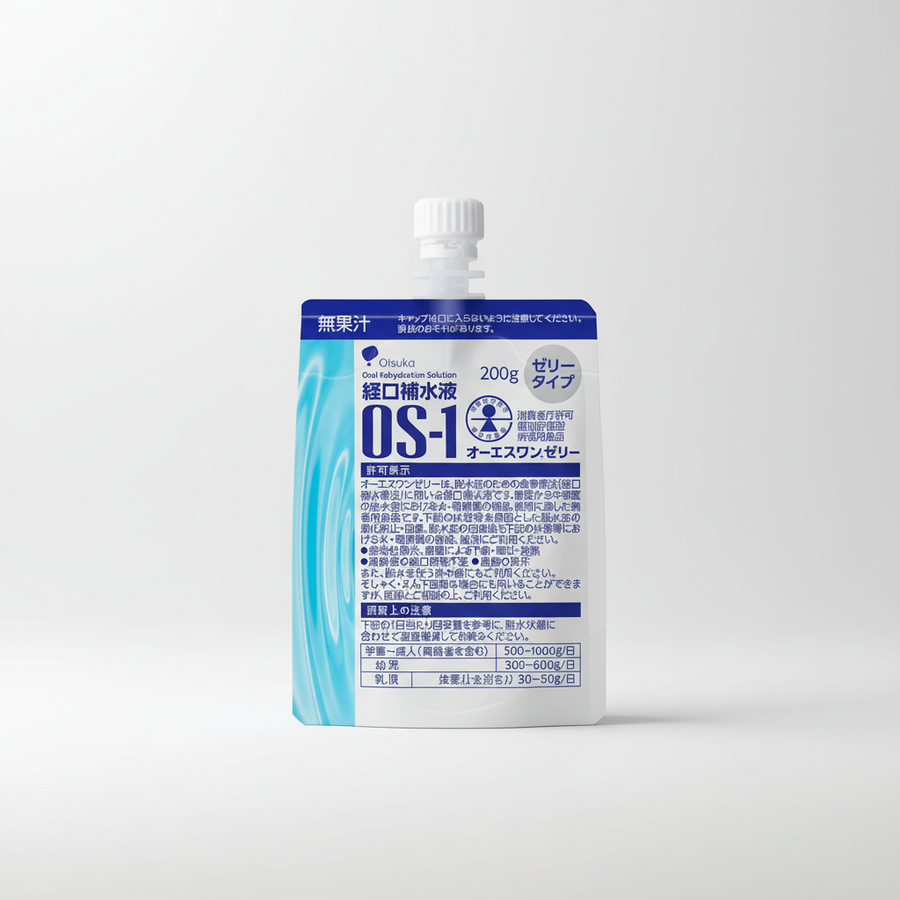 Japanese Otsuka Pharmaceutical OS-1 Oral Rehydration Solution Jelly Pouch - Japanbasket Box Edition