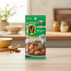 Japanese House Curry Partner Spice Mix, Fragrance Up | Japanbasket Box Edition