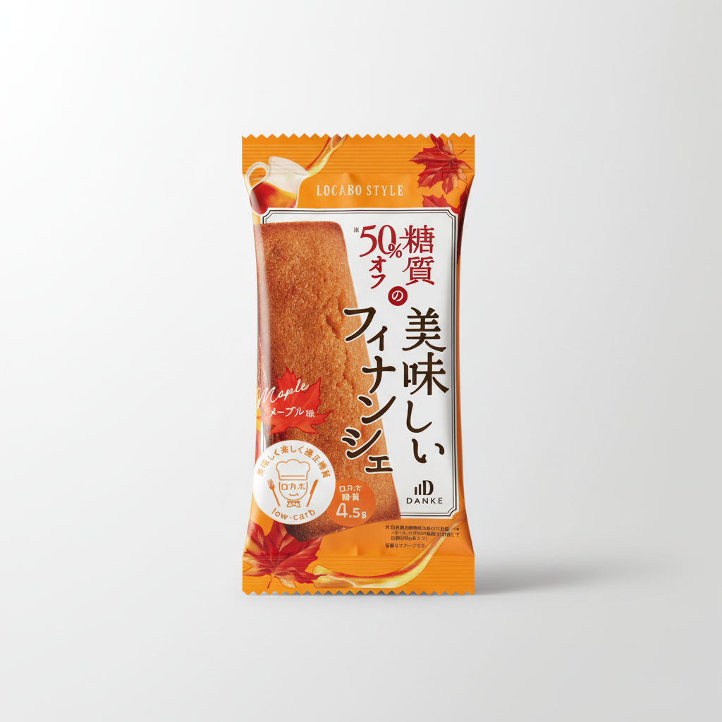 Traditional Japanese 中島大祥堂ロカボ・スタイル メープルフィナンシェ | Japanbasket Box Packaging