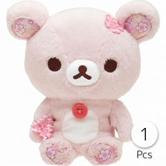 San-X Rilakkuma Korilakkuma Sitting Plush Toy, Kawaii Anime Stuffed Doll