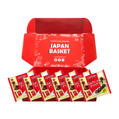 Traditional Japanese Bourbon Mini Millefeuille Chocolat - Japanbasket Box Packaging