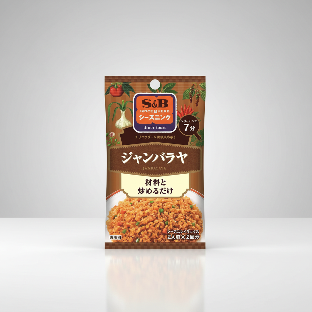 Japanese S&B Seasoning Jambalaya - Japanbasket Box Edition