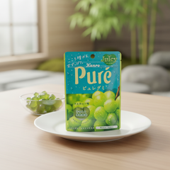 Traditional Japanese Kanro Pure Gummy Muscat - Japanbasket Box Packaging