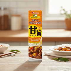 Japanese House Curry Partner Sweet Umami Paste - Japanbasket Box Edition