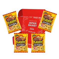 Japanese Calbee Sapporo Potato Barbecue Q Aji - Japanbasket Box Edition