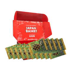 Traditional Japanese マネケン 深み京抹茶ワッフル - Japanbasket Box Packaging