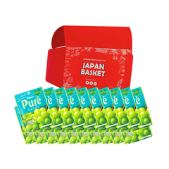 Traditional Japanese Kanro Pure Gummy Muscat - Japanbasket Box Packaging
