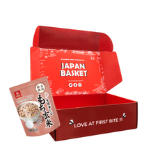 Japanese Hakubaku Mochi Brown Rice with Soft Texture - 1 Pieces Japanbasket Box Edition