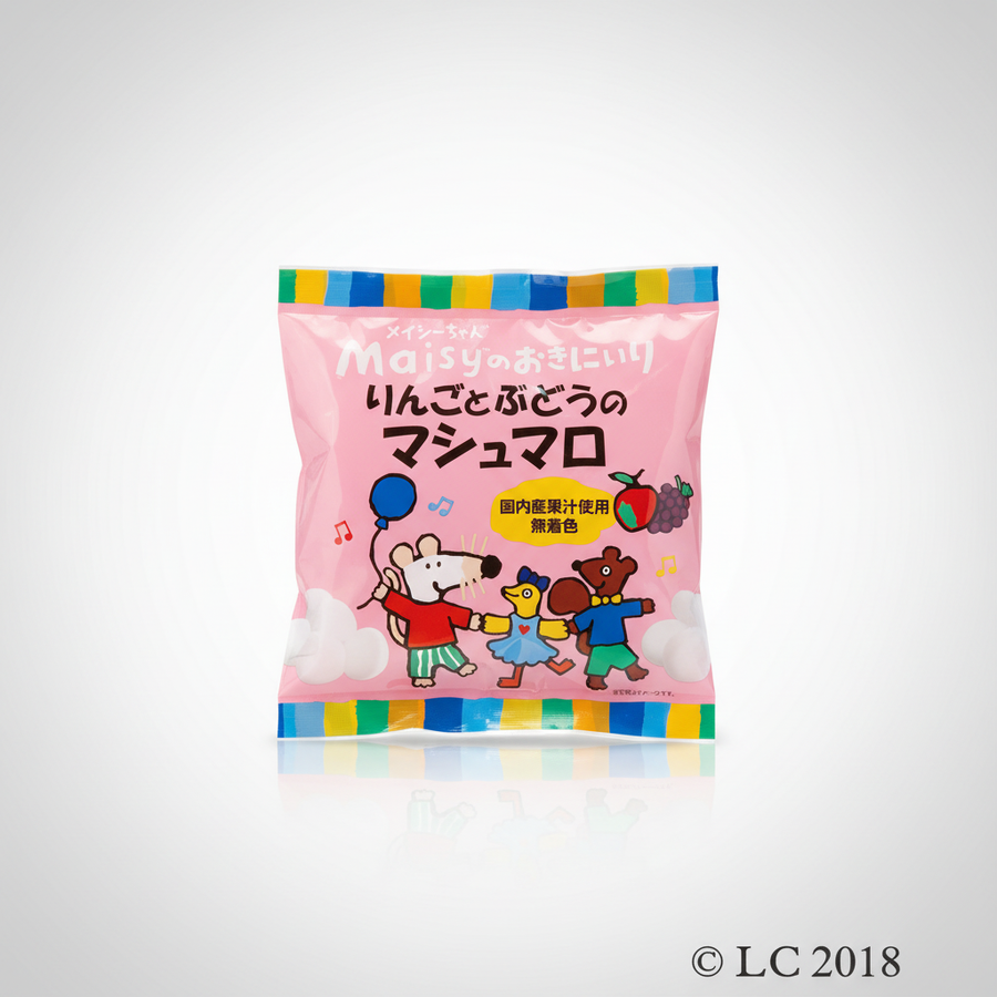 Japanese Foundation Company Apple and Grape Marshmallow - Japanbasket Box Edition