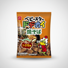 Japanese Snack Company Baby Star Dodekai Yakisoba Sauce Mayo Flavor | Japanbasket Box Edition