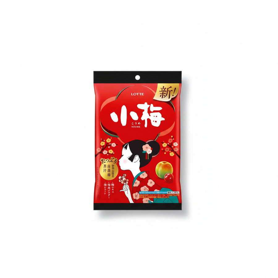 Traditional Japanese Lotte Koume - Japanbasket Box Packaging