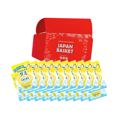 Traditional Japanese Cleat, Sacre, Lemon Mee Gummy | Japanbasket Box Packaging