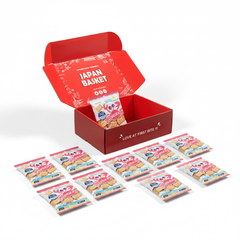 Traditional Japanese Sanitsu Seika Small Crab Screws | Japanbasket Box Packaging