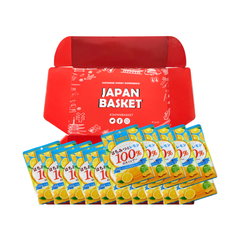 Traditional Japanese Fanjaku Candy 100% Honey and Lemon Candy - Japanbasket Box Packaging
