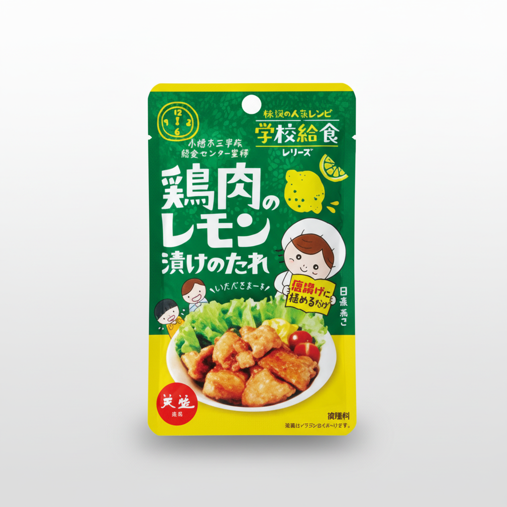 Traditional Japanese Chicken with Lemon Pickled Sauce - Japanbasket Box Packaging