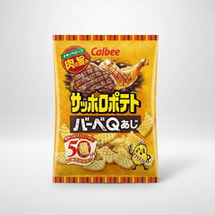 Japanese Calbee Sapporo Potato Barbecue Q Aji - Japanbasket Box Edition