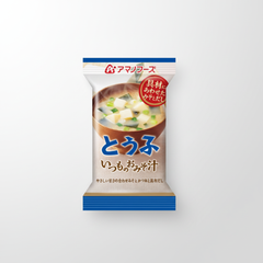Japanese Amano Foods Itsumono Miso Soup, Tofu | Japanbasket Box Edition