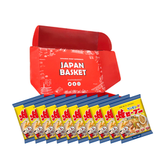 Japanese Kenmin Instant Rice Noodle | 10 Packs Japanbasket Box Edition