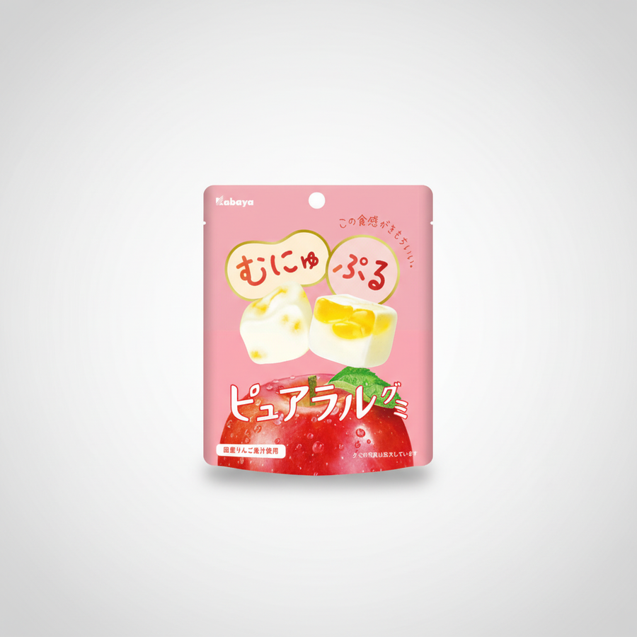 Traditional Japanese Kabaya Pure Rarugummy Apple - Japanbasket Box Packaging