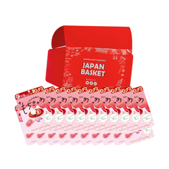 Traditional Japanese もちきゅあ いちご大福風味 | Japanbasket Box Packaging